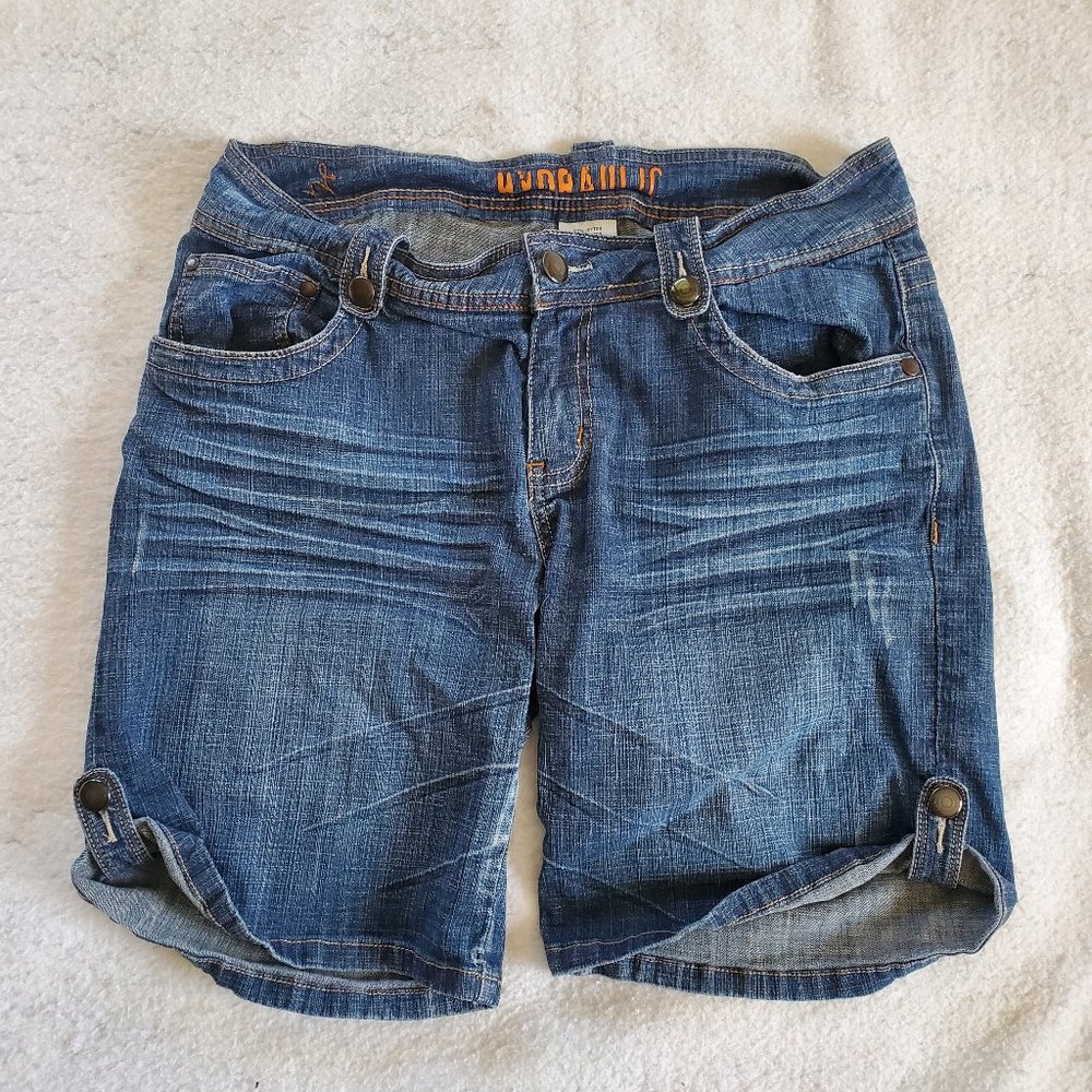 Hydraulic Denim Shorts, Sz 11/12
